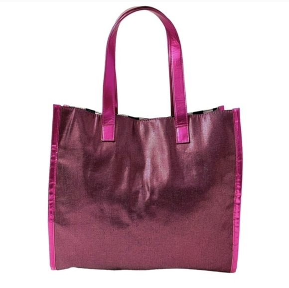Juicy Couture Metallic Fuchsia Tote - Picture 8 of 16